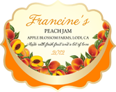 Fruit Bowl Peach - Doily