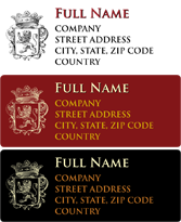 Heraldry - Address