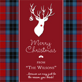 Christmas Tartan - Square